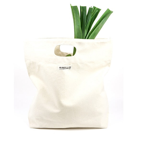 Re-Sack Canvas Bag with cut handle