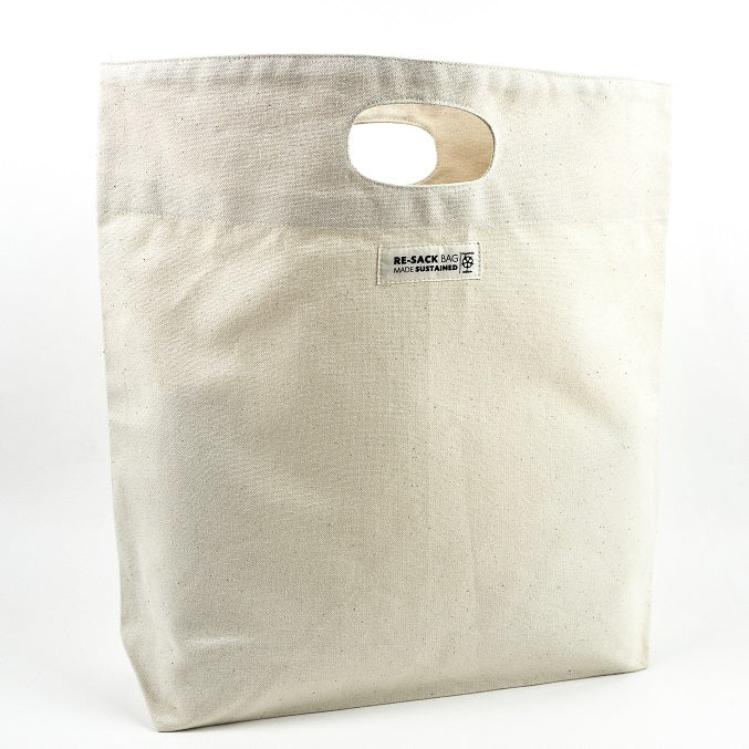 Re-Sack Canvas Bag with cut handle