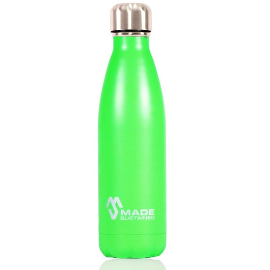 Made Sustained 500mL insulated bottle Green Hero