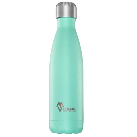 Made Sustained 500ml insulated Knight bottle Seafoam