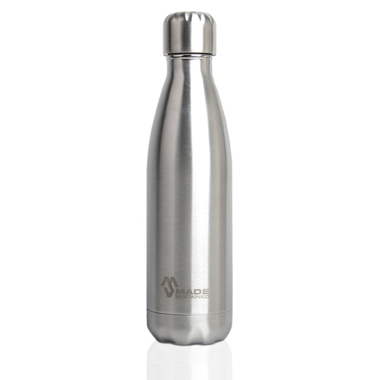 Made Sustained 500mL insulated bottle Silver